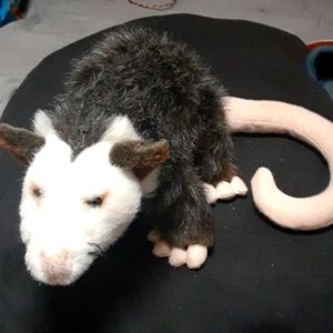 Fiesta Brand Oppossum Stuffed Animal Realistic with Long Tail